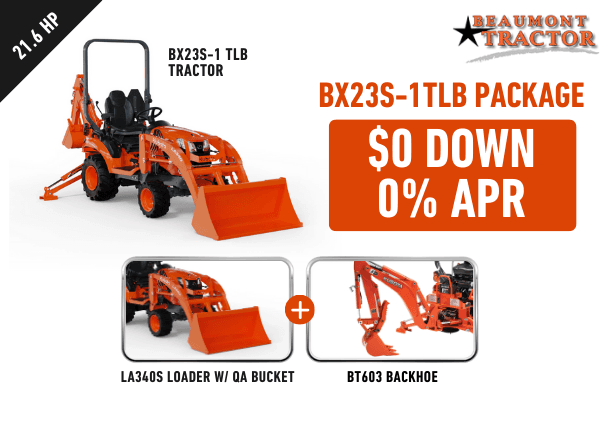 BX23S-1 TLB Tractor Package