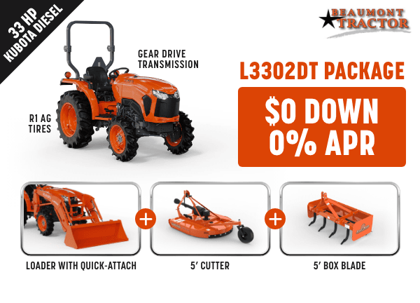 L3302DT Tractor Package